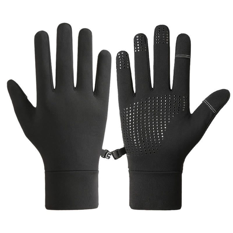 Warme Touchscreen-Winterhandschuhe - Schwarz - XL - image 5