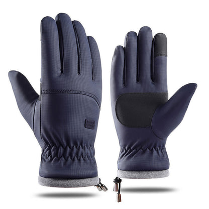 Wasserdichte, dicke Skihandschuhe - Blau - Einheitsgröße - image 3