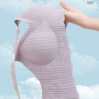 Kabelloser Sport-BH mit dünnem Wellenrand - image 12