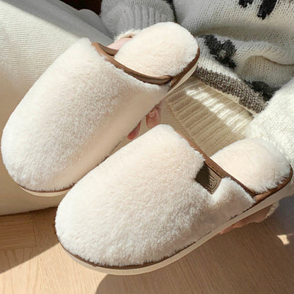 Leichte, warme Hausschuhe in Übergröße - Beige - EU44-45 (US10-11) - image 9