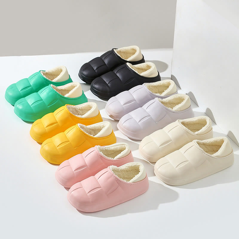 Hausschuhe mit Blütenblattmuster in Übergröße - image 9