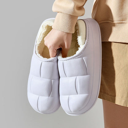 Hausschuhe mit Blütenblattmuster in Übergröße - Grau - EU43-44 (US9-10) - image 10