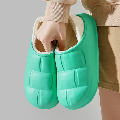 Hausschuhe mit Blütenblattmuster in Übergröße - Grün - EU43-44 (US9-10) - image 15