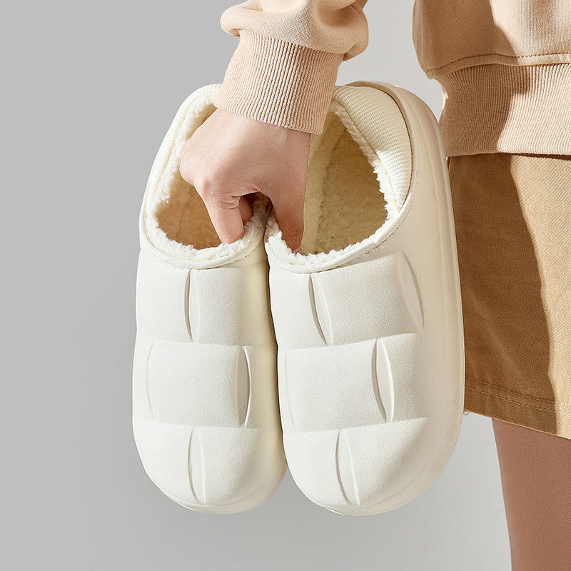 Hausschuhe mit Blütenblattmuster in Übergröße - Weiß - EU43-44 (US9-10) - image 11