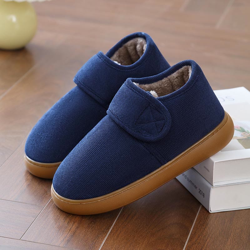 Hausschuhe in Übergröße mit warmer, leichter Sohle - Blau - EU46-47 (US10) - image 12