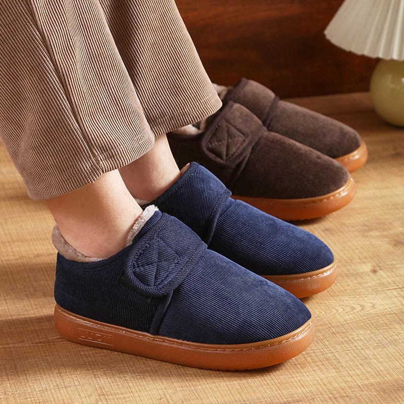 Rutschfeste Diabetiker-Hausschuhe in Übergröße - image 1