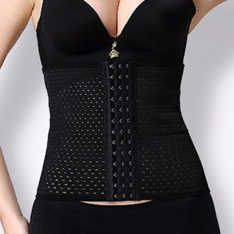 Atmungsaktiver, formender Taillengürtel mit Hohldesign (2 Packungen) - Schwarz - 3XL - image 5