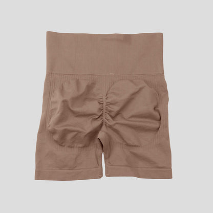 Nahtlose Sport- und Yoga-Shorts mit Po-Lifting-Effekt - image 9