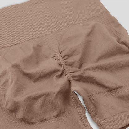Nahtlose Sport- und Yoga-Shorts mit Po-Lifting-Effekt - image 10