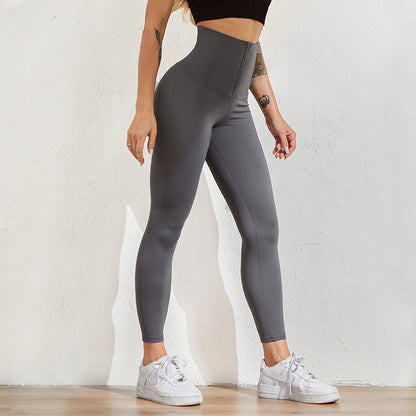 Sportleggings mit hohem Bund - image 1