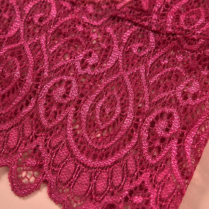 Sexy String aus Baumwolle mit Spitze im Schritt in Übergröße (3er-Pack)
