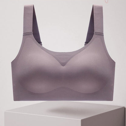 Kabelloser Anti-Sagging-BH - Lila - 4XL - image 7