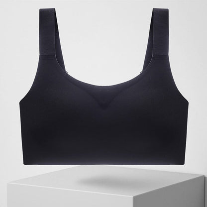 Kabelloser Anti-Sagging-BH - Schwarz - 4XL - image 11