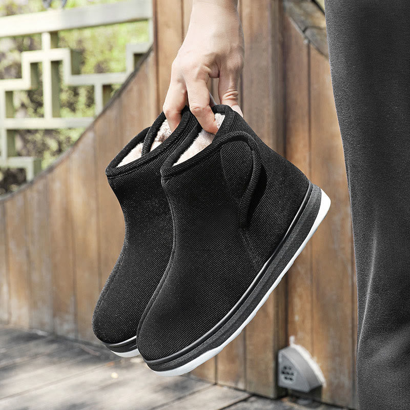 Weiche, warme Diabetiker-Hausschuhe in Übergröße - image 9