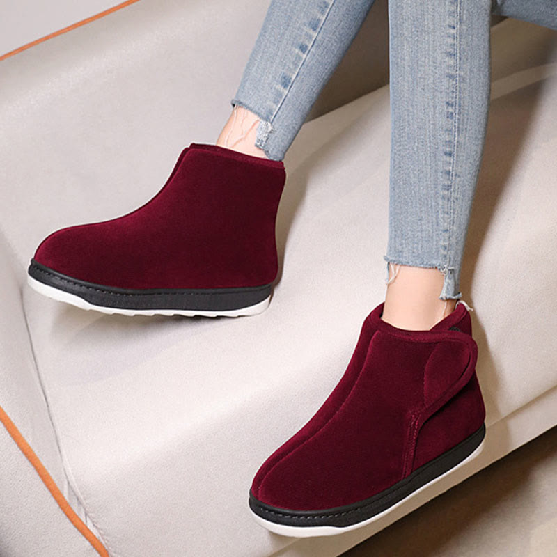 Weiche, warme Diabetiker-Hausschuhe in Übergröße - image 5