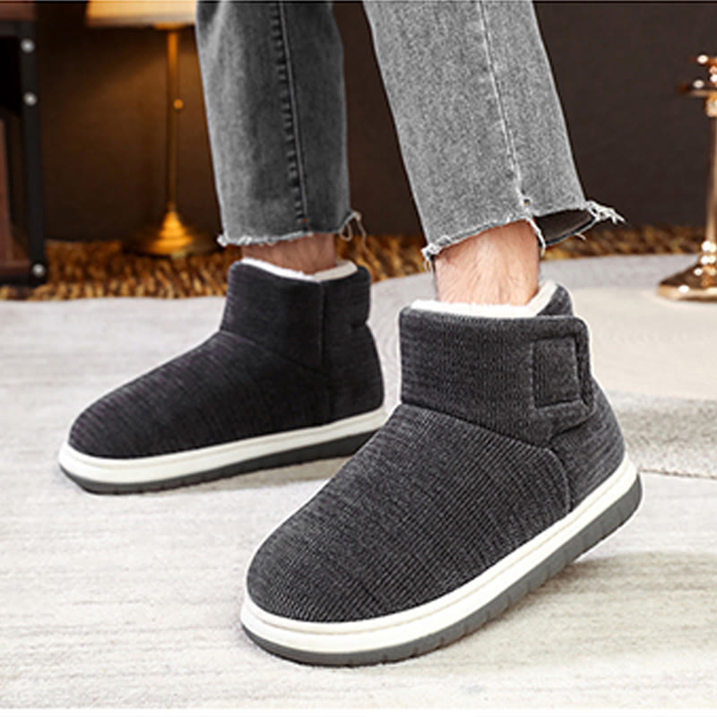 Verdickte Hausschuhe mit Klettverschluss in Übergröße - image 18