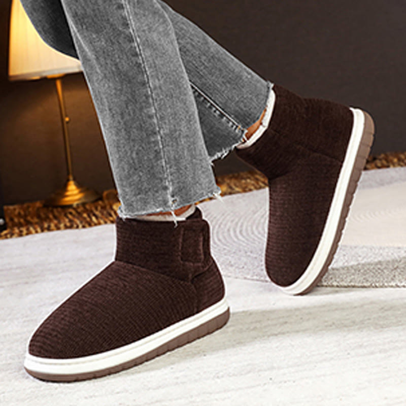 Verdickte Hausschuhe mit Klettverschluss in Übergröße - image 20