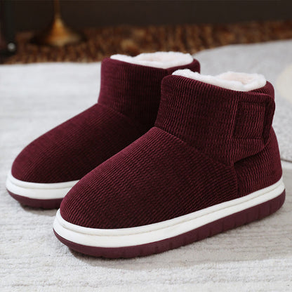 Verdickte Hausschuhe mit Klettverschluss in Übergröße - image 12