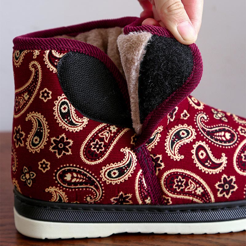 Hausschuhe mit goldener Stickerei in Übergröße - image 8