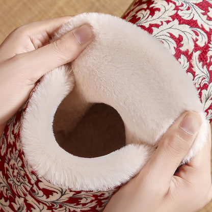 Elegante Hausschuhe mit Muster in Übergröße - image 3