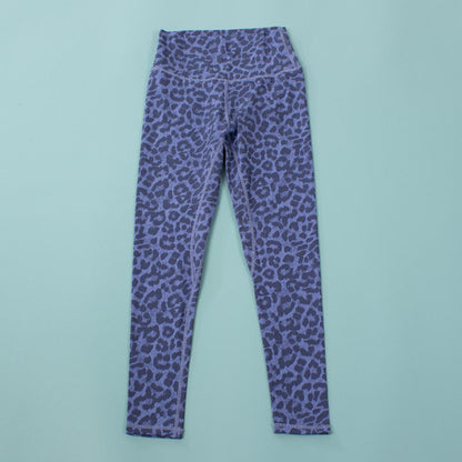 Leggings mit hohem Bund für Fitness und Yoga im Leopardenmuster - image 5