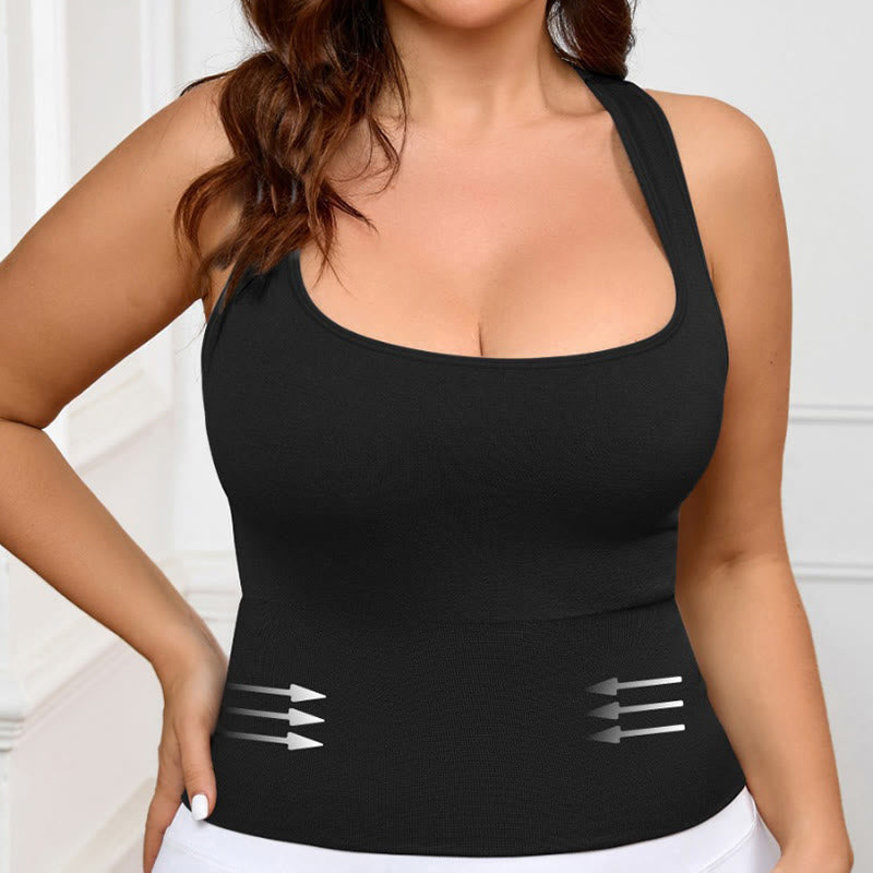 Fitness-Yoga-Weste mit Rückenausschnitt - Schwarz - 3XL - image 2