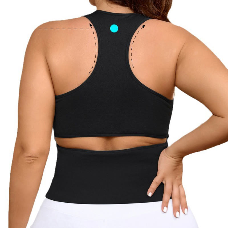 Fitness-Yoga-Weste mit Rückenausschnitt - image 3