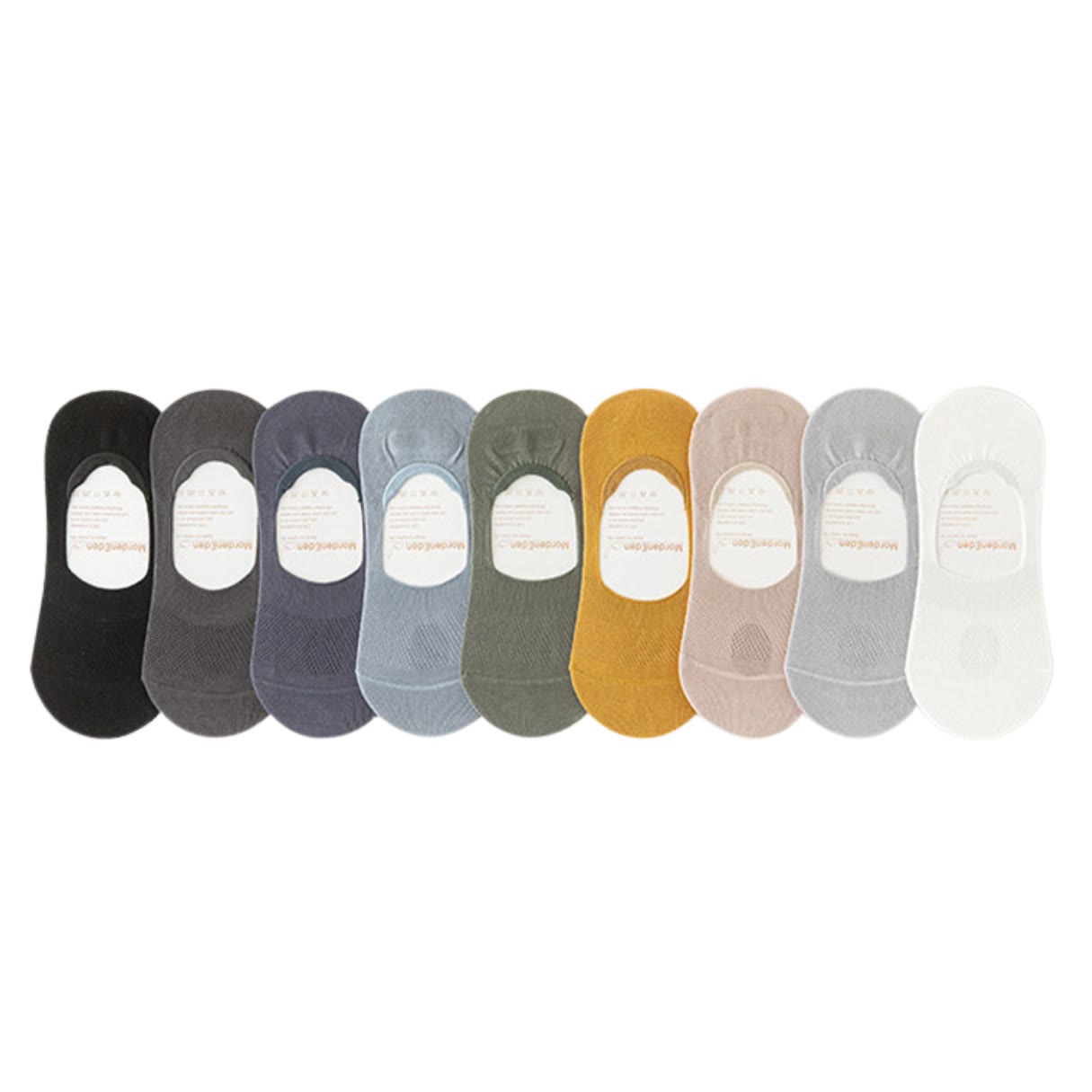 Atmungsaktive Mesh-Sneakersocken (5 Paar) - Mehrfarbig (9 Paar) - EU39-46 (US5-12) - image 24