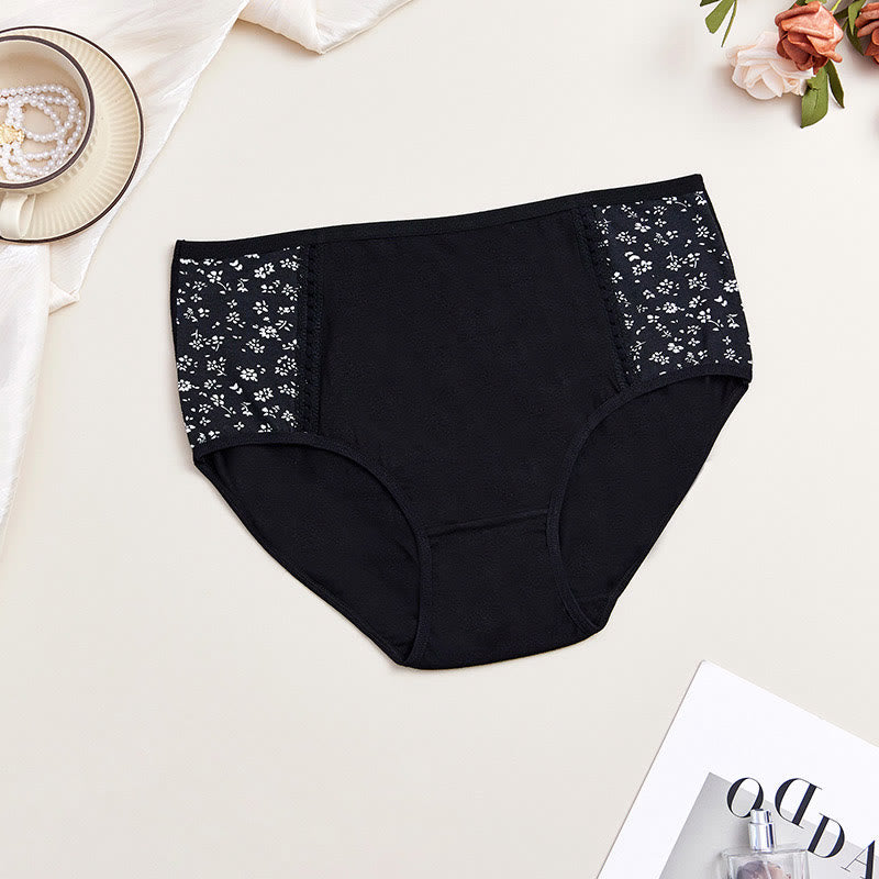 Slips mit hohem Bund und seitlichem Aufdruck in Übergröße (3er-Pack)