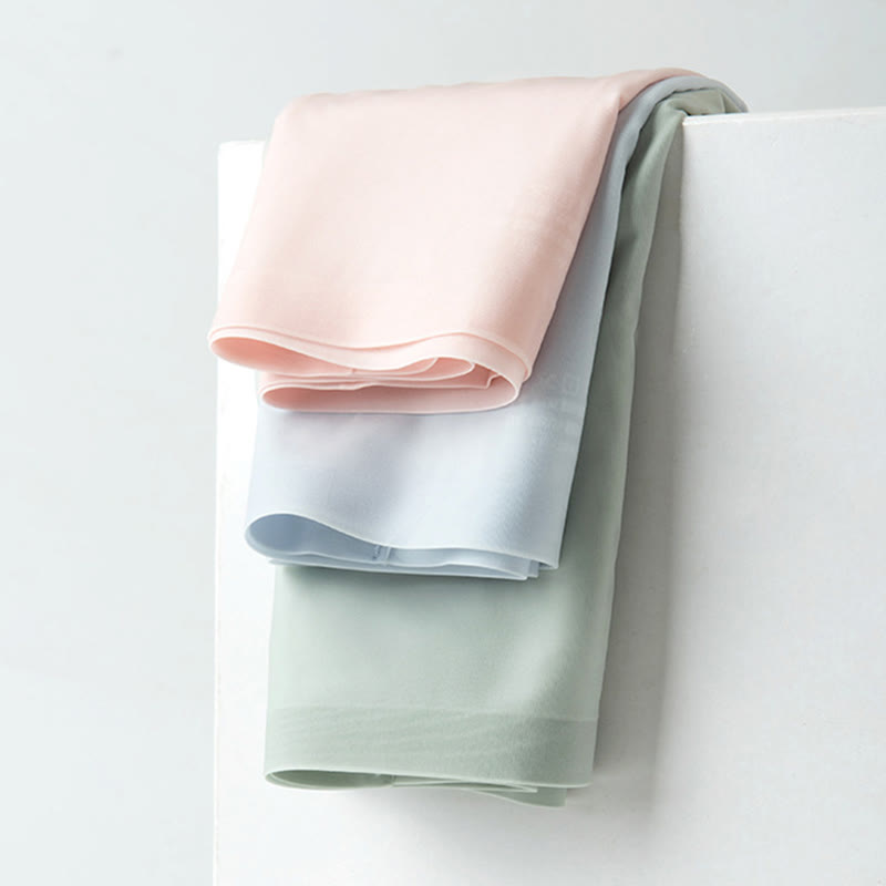 Ultraleichte, kühle und atmungsaktive Slips aus Eisseide (3er-Pack)