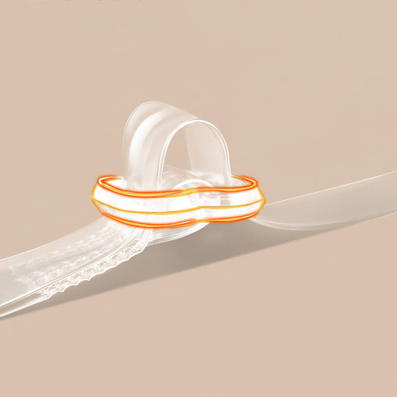 Sexy unsichtbarer transparenter BH-Träger (4 Paar) - image 4