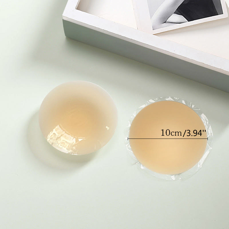 Dünne, feste Brustwarzenabdeckungen aus Silikon (2 Paar) - image 3