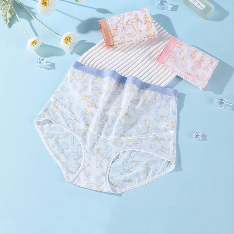 Schwangerschaftshöschen mit hoher Taille und Bauchstütze in Übergröße (3er-Pack)