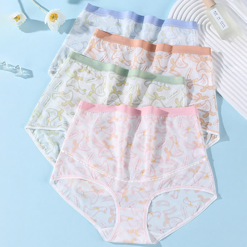 Schwangerschaftshöschen mit hoher Taille und Bauchstütze in Übergröße (3er-Pack)