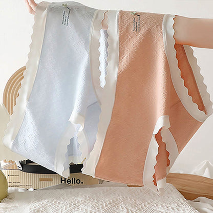 Höschen mit hoher Taille und vierblättrigem Blumenmuster in Übergröße (3er-Pack)