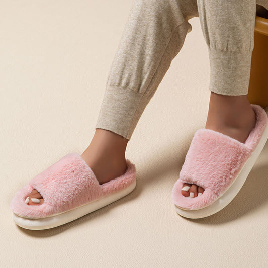 Gemütliche Hausschuhe für alle Jahreszeiten in Übergröße - Rosa - EU44-45 (US9-10) - image 0