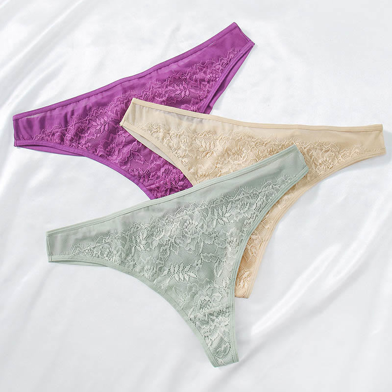 Sexy Slip mit Rückenträgern in Übergröße (3er-Pack)