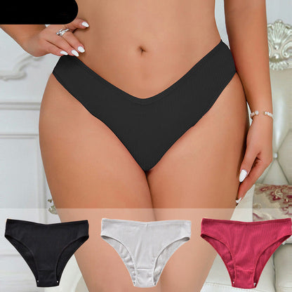 Bequeme, atmungsaktive antibakterielle Baumwoll-Slips in Übergröße (3er-Pack)