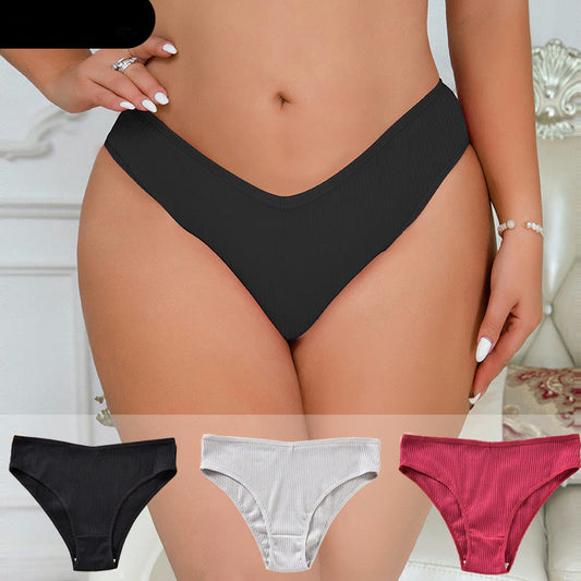 Bequeme, atmungsaktive antibakterielle Baumwoll-Slips in Übergröße (3er-Pack)