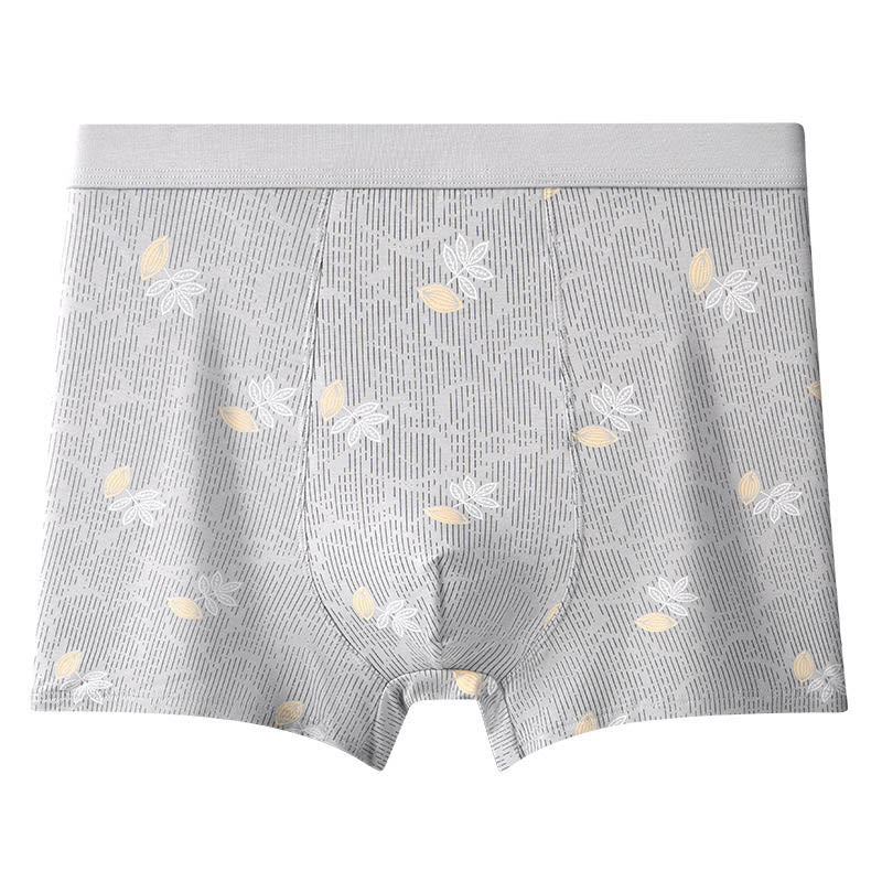 Lockere Boxershorts mit hoher Taille und Aufdruck in Übergröße (2er-Pack)