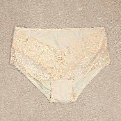 Dünne, sexy Spitzenhöschen mit mittlerer Leibhöhe in Übergröße (2er-Pack)