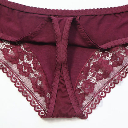 Sexy, atmungsaktiver Tanga in Übergröße, mittlere Leibhöhe (2er-Pack)