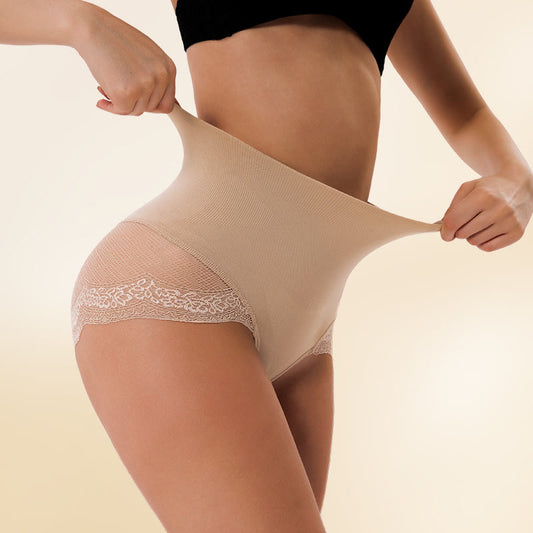 Sexy, figurformendes Höschen aus Spitze mit hoher Taille
