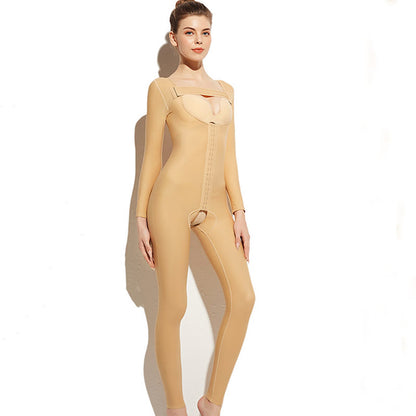 Ganzkörper-Shapewear mit Reißverschluss nach Operationen