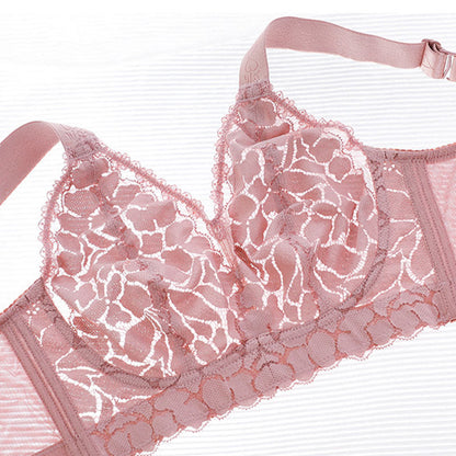 Ultradünner Push-up-BH aus Spitze ohne Bügel
