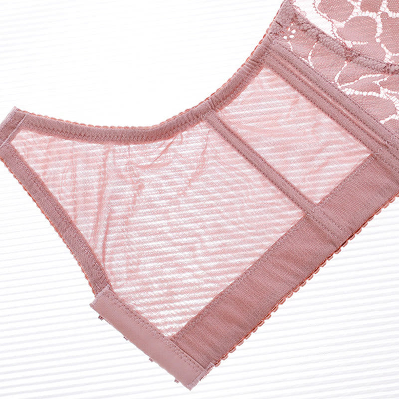 Ultradünner Push-up-BH aus Spitze ohne Bügel