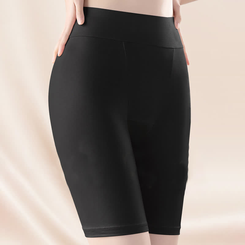 Sicherheits-Slip mit hohem Bund (2-in-1) - Schwarz - 4XL - image 0