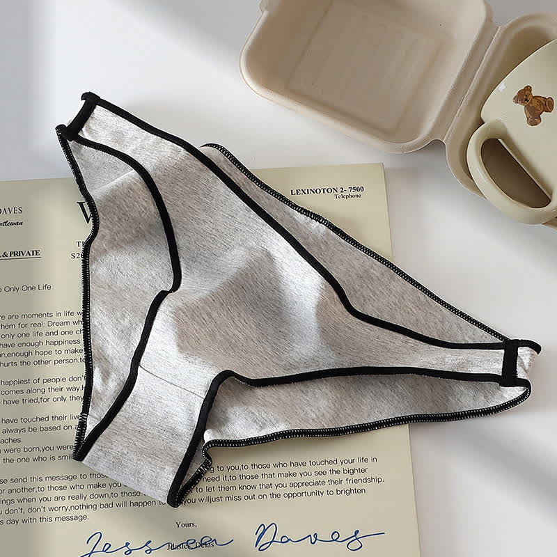 Atmungsaktive Slips mit niedriger Taille in Übergröße (3er-Pack)