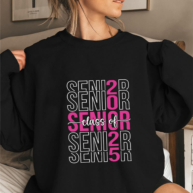 Sweatshirt für die Oberstufe in Übergröße - Schwarz - 3XL - image 2