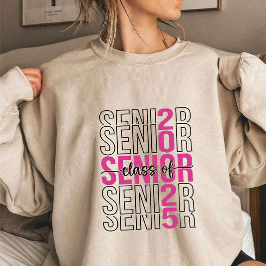 Sweatshirt für die Oberstufe in Übergröße - Khaki - 3XL - image 0